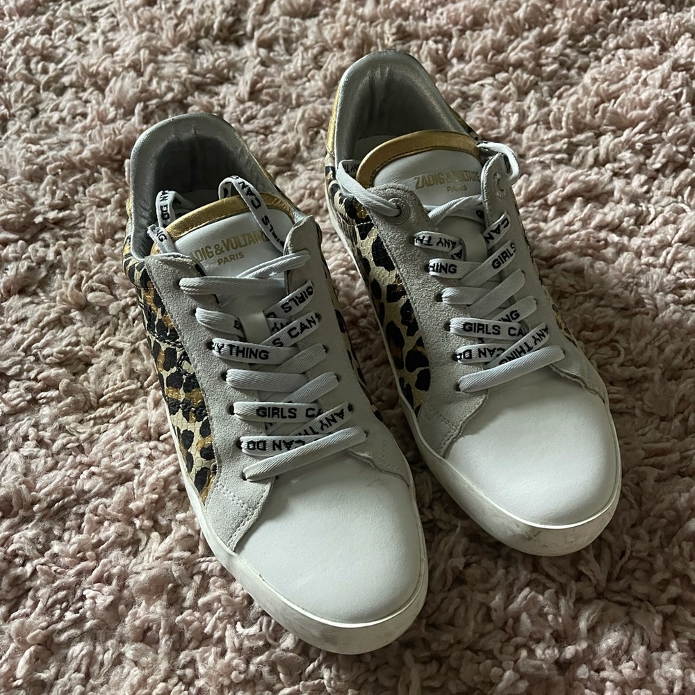 Worn twice Zadig & Voltaire Leo Sneakers